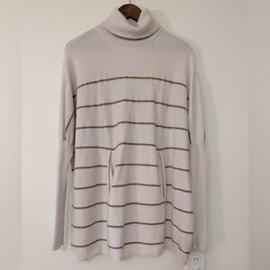 Garnet Hill Oversized Turtleneck Sweater